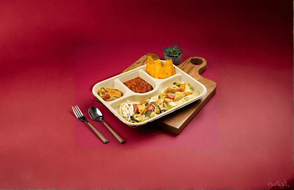 CHUK 4-Compartment Meal Tray
