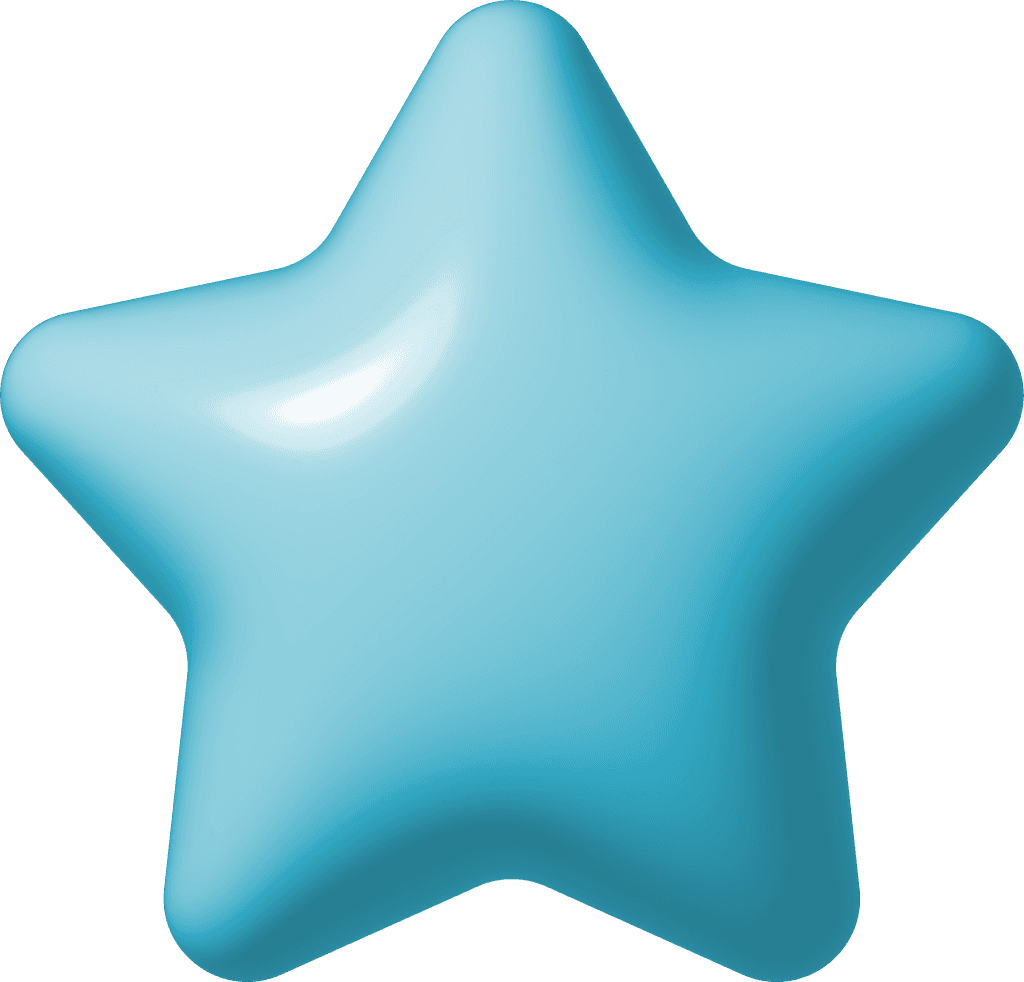 Rank 2 Turquoise Sky Star