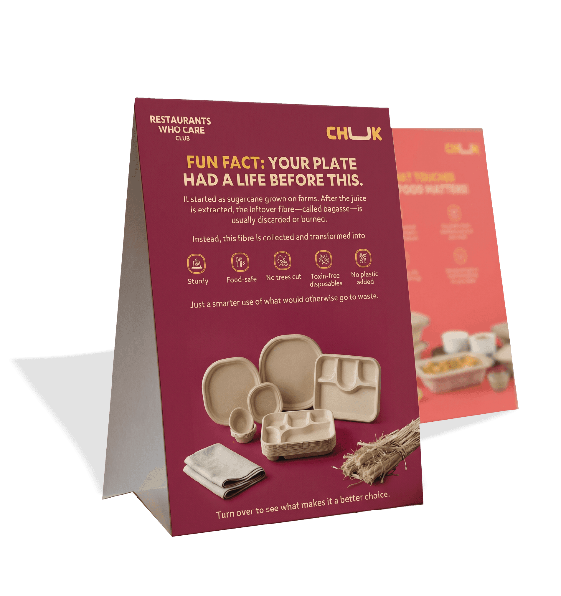 Table tent card